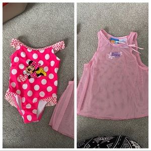 👧 swim suit and cover up